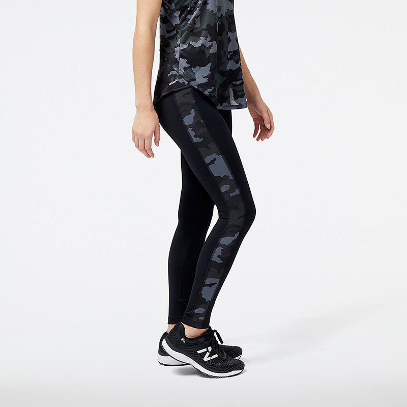 Reflective Print Accelerate Tight