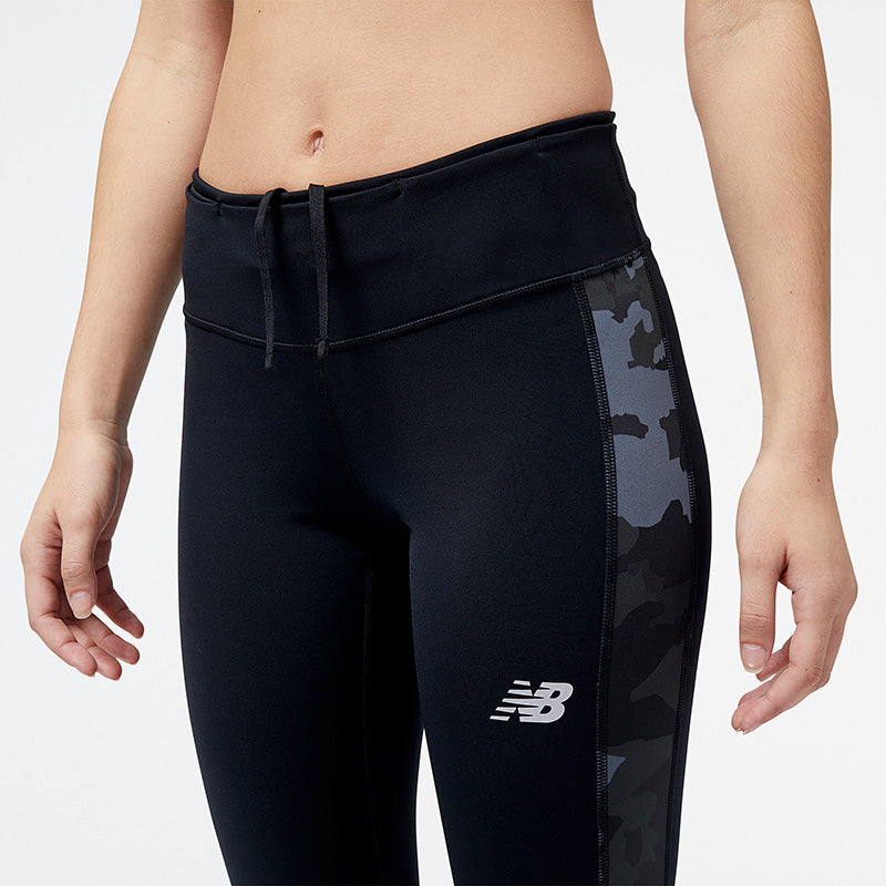 Reflective Print Accelerate Tight