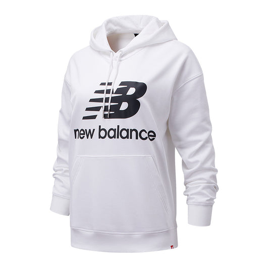 NB Essentials Stacked Logo Oversized Pullover Hoodie