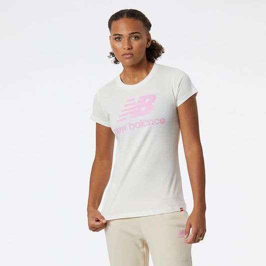 NB Essentials Stacked Logo Tee
