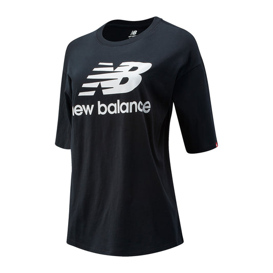 Essentials Stacked Logo Tee